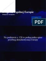 Droga Ku Wspólnej Europy