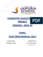 Chemistry Investigatory Project