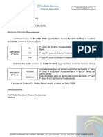 #01 Reunião de Pais e Início Das Aulas