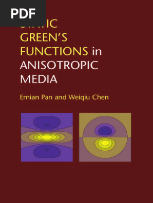 Ernian Pan, Weiqiu Chen - Static Green's Functions in