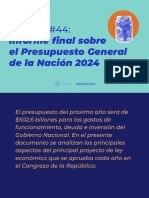 Informe 44 Presentacion