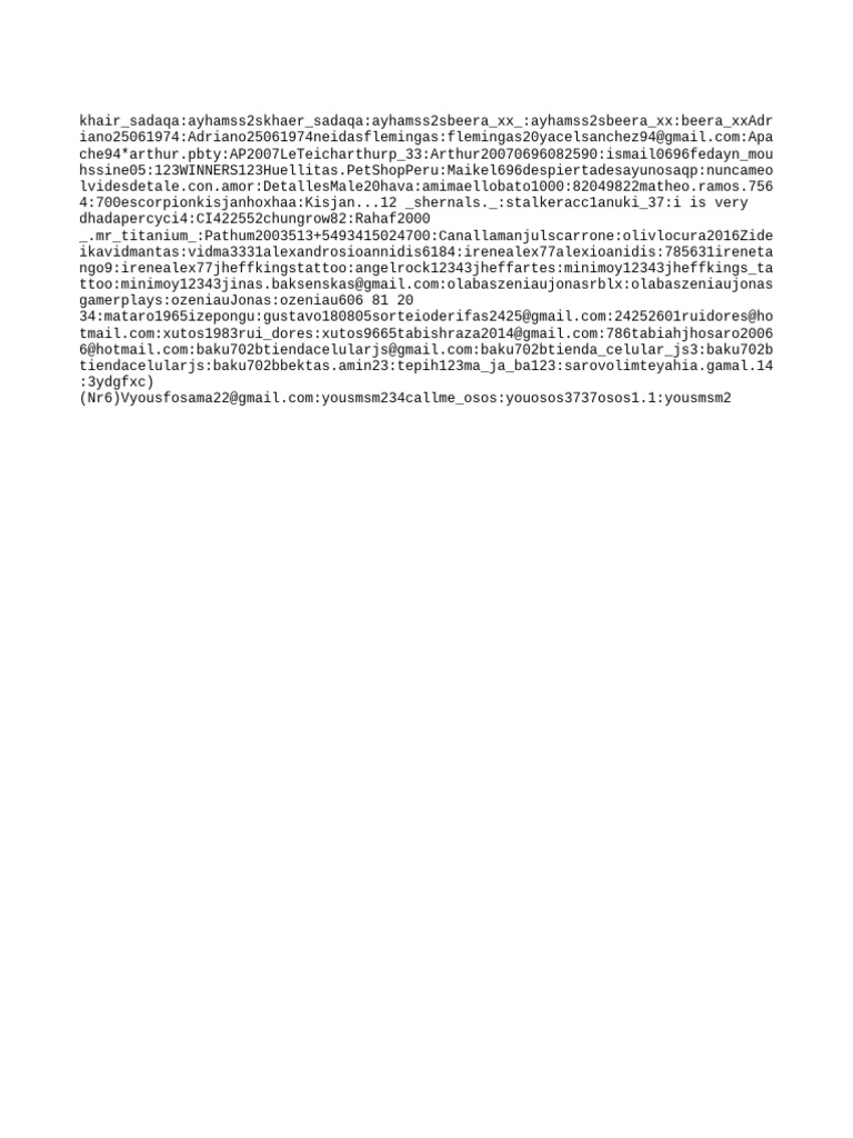 Instagram accounts pdf
