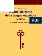 Manual de Estilo de La Lengua Española