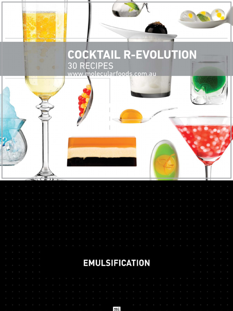 Cocktail R-Evolution | PDF | Spoon | Drink