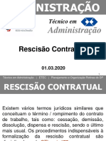 Aula 7 - Rescisão Contratual