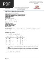 Digital Electronics and Electrical Part Degree Set 1