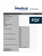 Formato Cotizador - IMEDICAL V2023