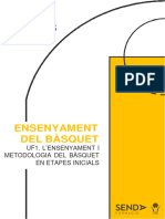 UF1 - L'ensenyament I Metodologia Del Basquet en Etapes Inicials