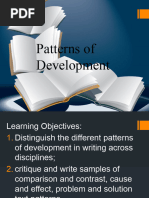 Patterns of Development