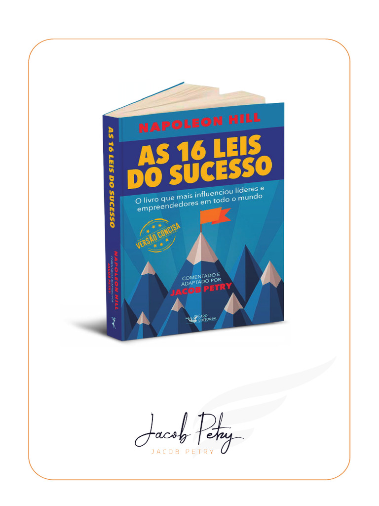 As 16 Leis do Sucesso de Napoleon Hill | PDF | Pensamento | Dinheiro