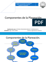 1.2 Componentes de La Planeacion