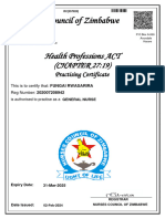 Practicing Certificate