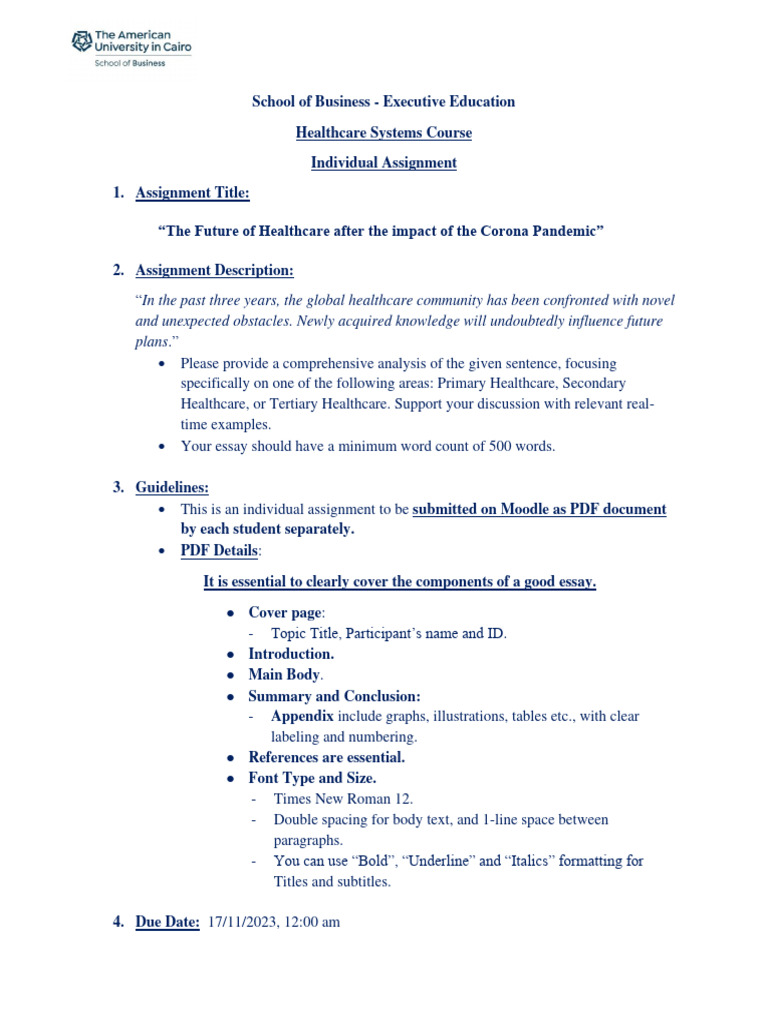 Individual Assignment Handout | PDF | Essays | Plagiarism