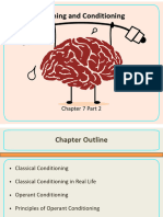 Chapter 7 Part 2 Learning and Conditioning