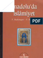 Anadoluda İslamiyet - M.FUAT KÖPRÜLÜ