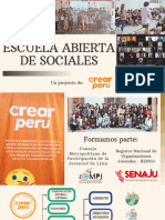 Proyecto - Escuela Abierta de Sociales