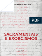 Sacramentais e Exorcismos - Hieronymus Noldin
