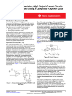 Designing High-Precision, High Output Current Circuits For ATE Applications Using A Composite Amplifier Loop