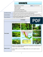 Geografía - Semana Del 3 Al 7 de Enero
