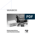 Bedienungsanleitung: Für Den WABCO Diagnostic Controller Mit EPS-Programmkarte 446 300 685 0