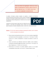 FAQS - 1º conjunto de questões