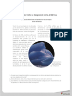 7° Bloque de Hielo Se Desprende de La Antartica