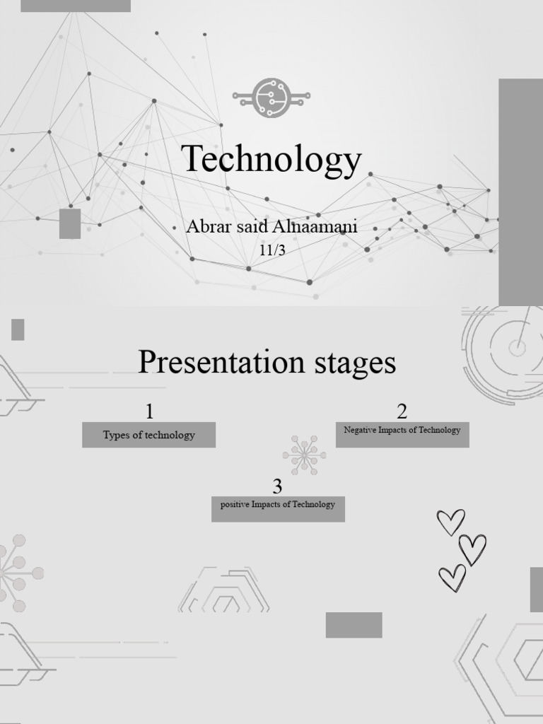 Overview of Technology Types and Impacts | PDF | Communication ...