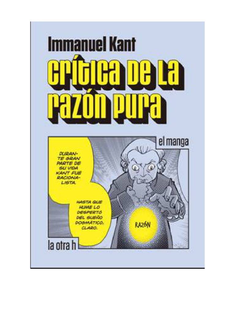 La filosofía de Kant: conocimiento y moral | PDF | Immanuel Kant ...