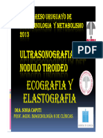 Sonia Caputi Ultrasonografia Del Nodulo Tiroideo. Puncion Aspiracion Con Aguja Fina