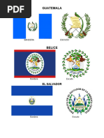 Paises de America Banderas y Escudos | PDF
