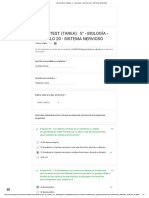 Helicotest (Tarea) - 5° - Biología - Capítulo 20 - Sistema Nervioso