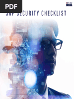 SAP Security Checklist New Updated V9