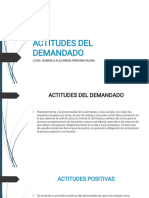 Actitudes Del Demandado