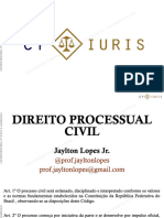 PROCESSO CIVIL - Normas Fundamentais