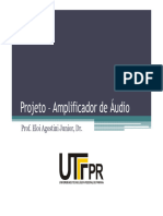 Projeto Amplificador de Audio