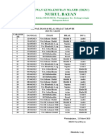 Jadwal Tarawih