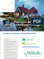 Panorama Del Turismo Internacional, Edición 2020 OMT