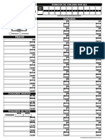 Ficha Pathfinder 2 - Conjuros