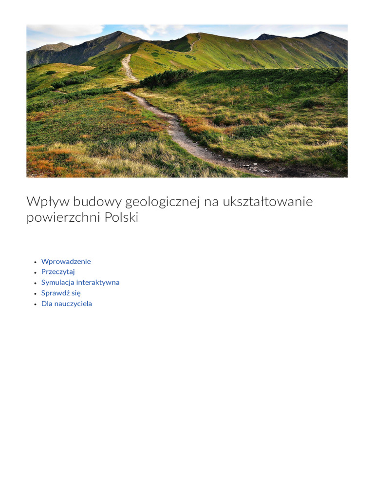 Omów Wpływ Budowy Geologicznej Na Występowanie Wulkanów I Trzęsień Ziemi