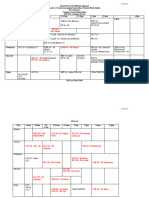 1st Semester Timetable - Computer Science 2023-2024