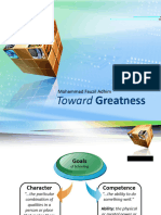 Toward Greatness