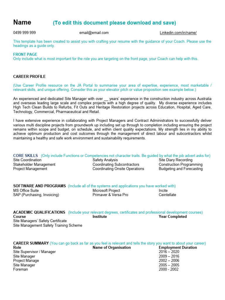 Engineering and Project Based Resume - 1708673748