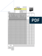 Sg-Ssa-Hhe-013 Check List Generador