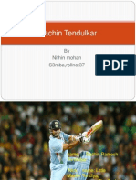 Sachin Tendulkar: The God of Cricket