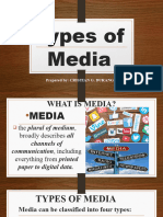 Types of Media-Cristian