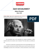 Albert Einstein - Porque Socialismo