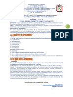 Guia 2 Unidad 4 Tema Medio Ambiente y Contaminacióngrado Septimo