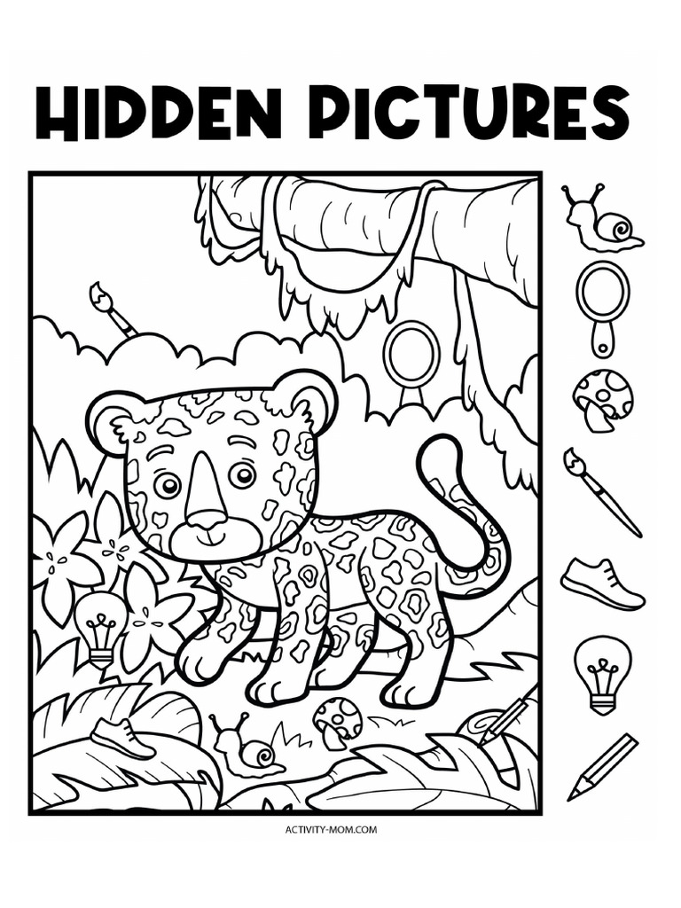 HOW DO I FIND HIDDEN PICTURES visual data 6