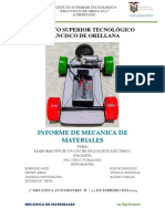 Informe de Auto Electrico Casero