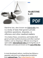 Maritime Law Slides